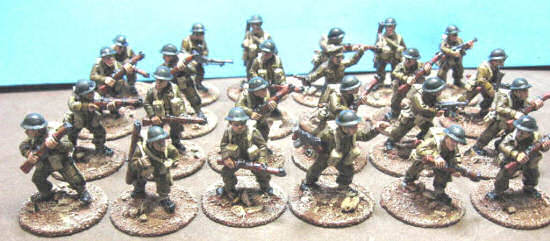 Crusader 28mm WWII British Platoon