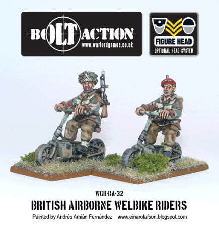 British Airborne on Welbikes