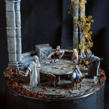 Mithril White Council Painting Competition winning entry by Christoph Linscheidt