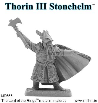 MS566 Thorin III Stonehelm miniature