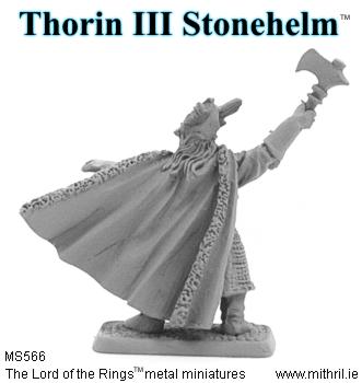 MS566 Thorin III Stonehelm miniature