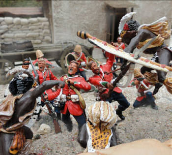 54mm zulu war figures