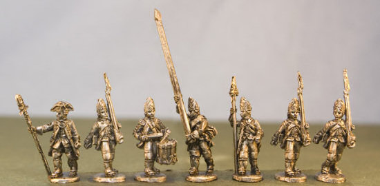 15AMR-36  Hessian Fusiliers w/command