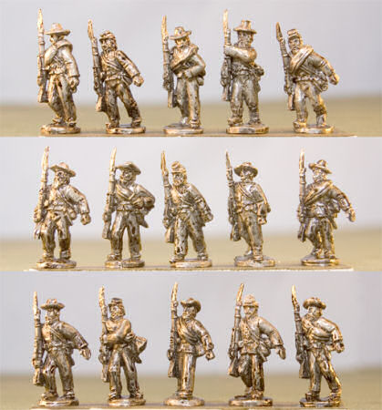 15ACW-27  Confederate/Shoulder Arms