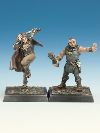 Female Coscritti and Battitore