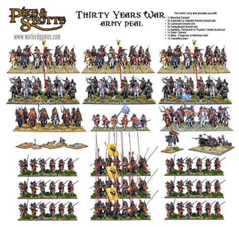 Thirty Years War Flags