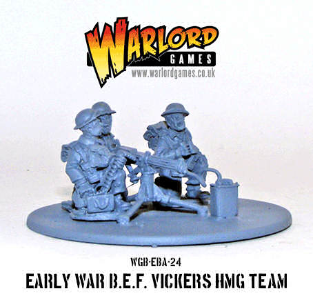 BEF Vickers machinegun team