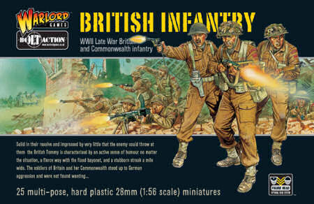 Plastic British Infantry boxed set
