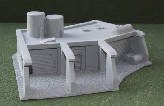 15mm sci-fi building