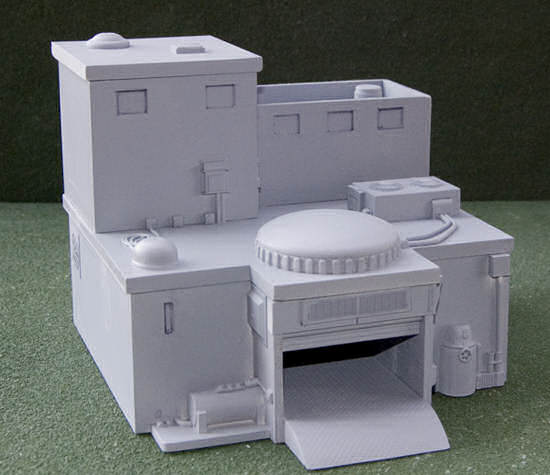 15mm sci-fi building