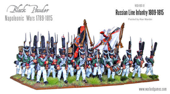 Battalion of 1809-1815 Napoleonic Russians