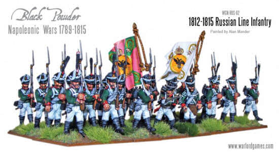 1812-1815 Napoleonic Russian Line Infantry