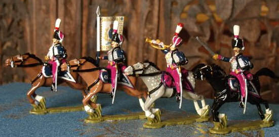 Hussars of the French Royal Guard 1824