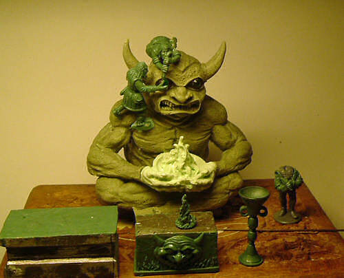Limited-edition figure: work in progress