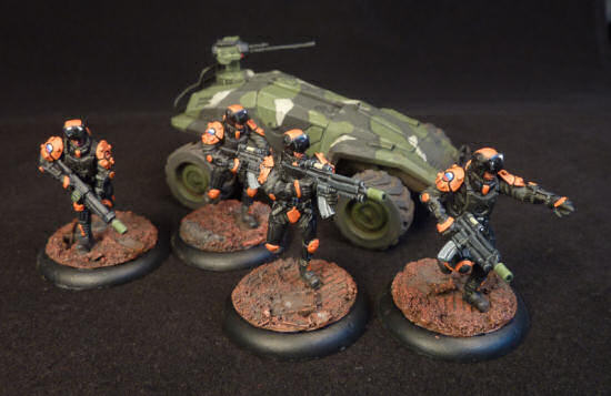 NRF "Viper" for 28mm sci-fi wargames