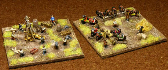 Two camp bases