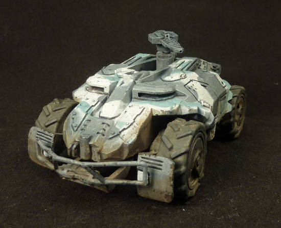 Warthog ADV 28mm sci-fi wargame vehicle APC AFV