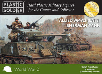 15mm Sherman M4A3 late