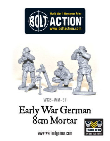 German 8cm mortar team