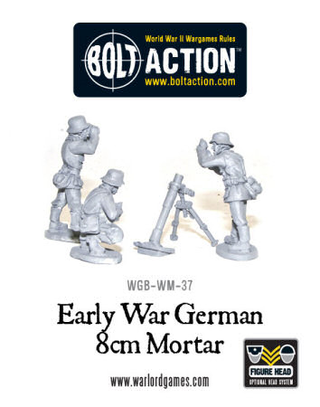 German 8cm mortar team
