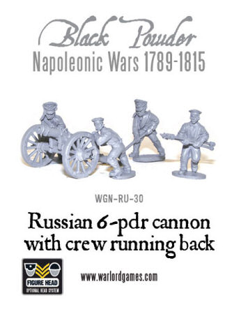 Napoleonic Russian 6 pdr