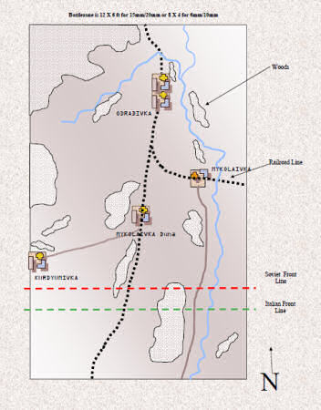 Donets Basin scenario map