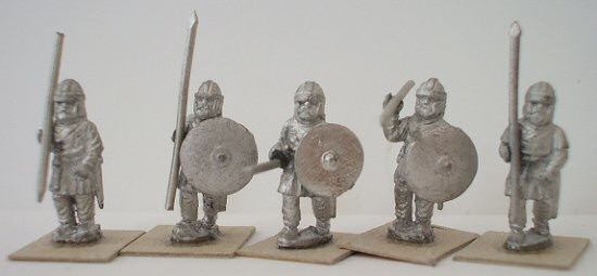 Infantry with helmet