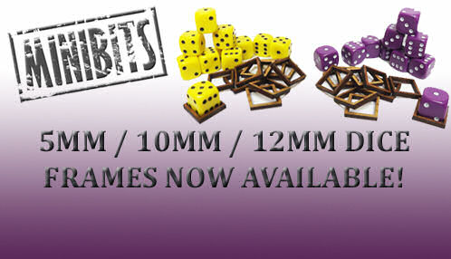 Minibits dice frames!