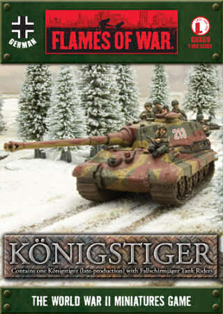 Königstiger with Fallschirmjäger Tank Riders