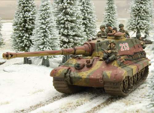 Königstiger with Fallschirmjäger Tank Riders