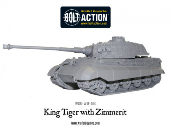 King Tiger with zimmerit