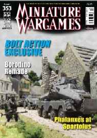 MINIATURE WARGAMES: #353 September 2012
