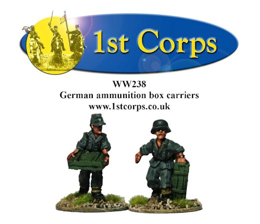 German ammo box carriers