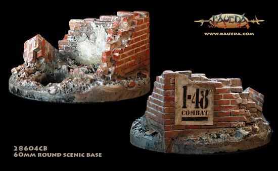 60mm round scenic base