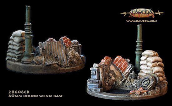 60mm round scenic base