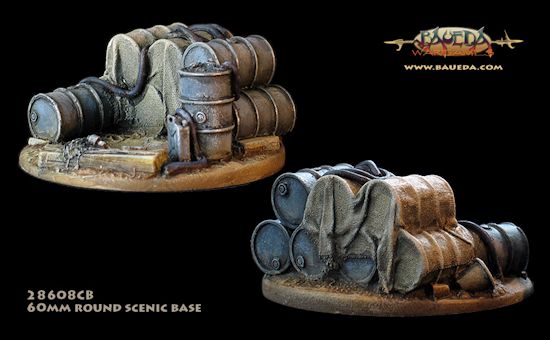 60mm round scenic base