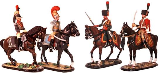 NEW French Napoleonic Troops Mounted