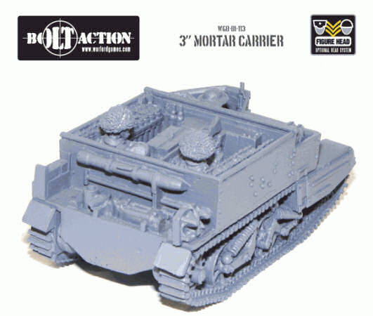 3" mortar carrier