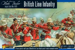 28mm Warlord Games ANGLO-ZULU WAR BRITISH INFANTRY
