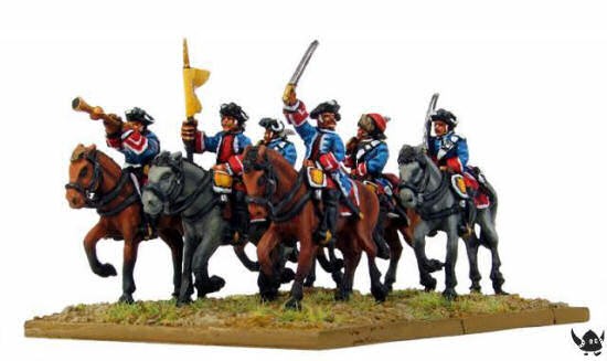 18mm Seven Years War French Cavalry