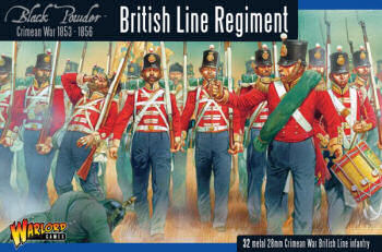 Crimean War British Line Infantry box cover