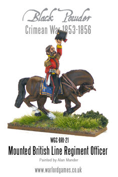 Crimean War mounted British Colonel