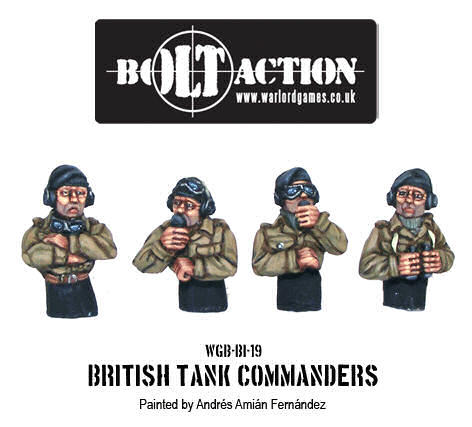 British Tank Commanders