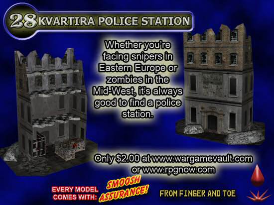 Kvartira Police Station Ruin