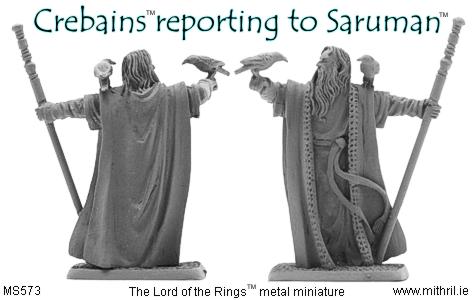 Crebains Reporting to Saruman