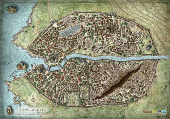 Neverwinter campaign map