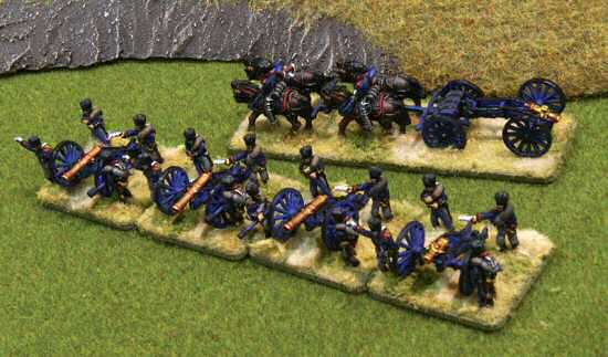 Prussian Foot Artillery Battery