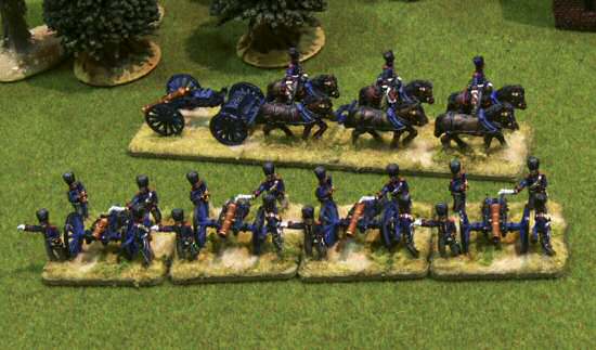 Prussian Horse Artillery Battery