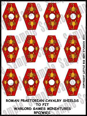 Red Praetorian Cavalry sheet