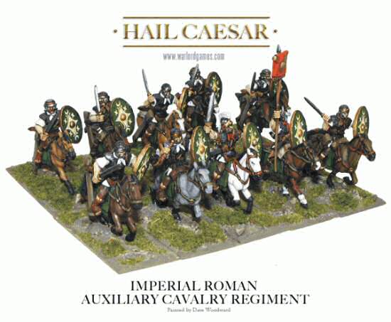 Auxiliary cavalry with swords